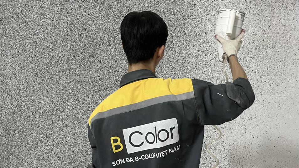 B-Color | Đơn vị thi công Sơn đá chất lượng